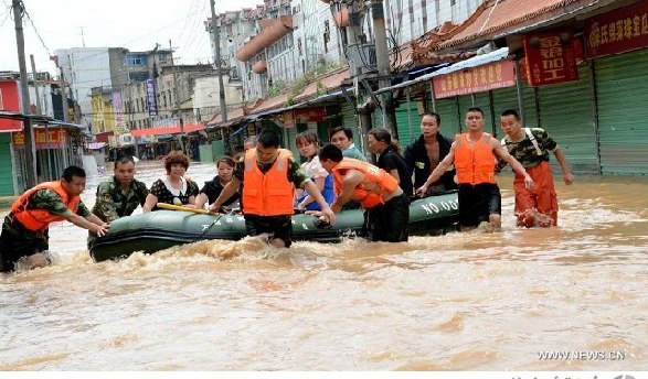 مئات القتلى والمفقودين جرّاء الفيضانات التي ضربت مقاطعة هيبي شمال الصين