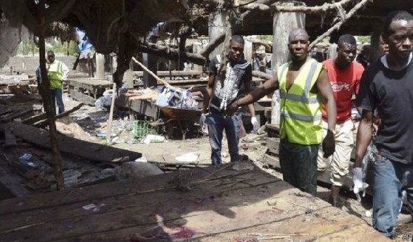 مقتل وإصابة تسعة عشرة شخصاً بتفجير إنتحاري شمال شرق نيجيريا